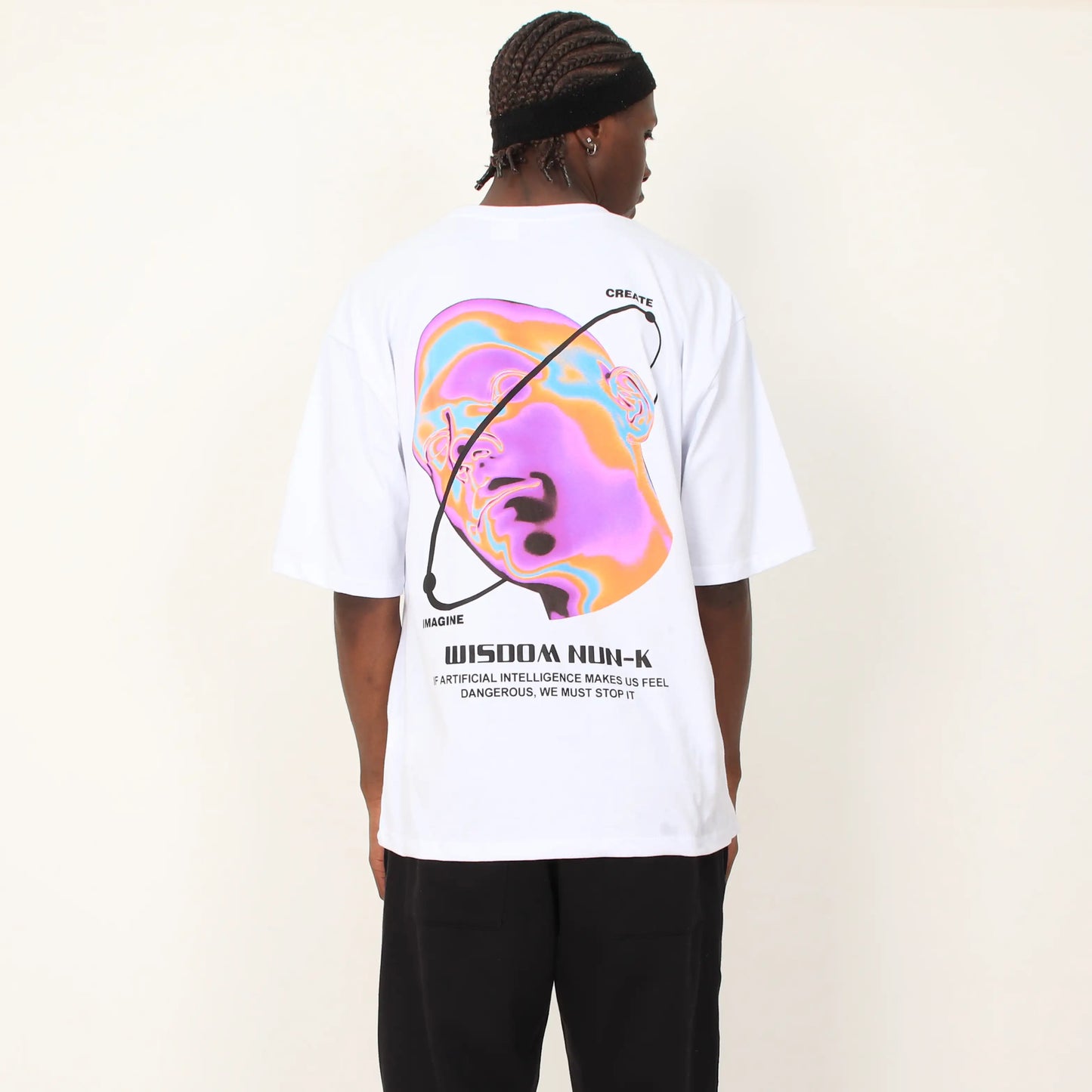 morel camiseta oversize